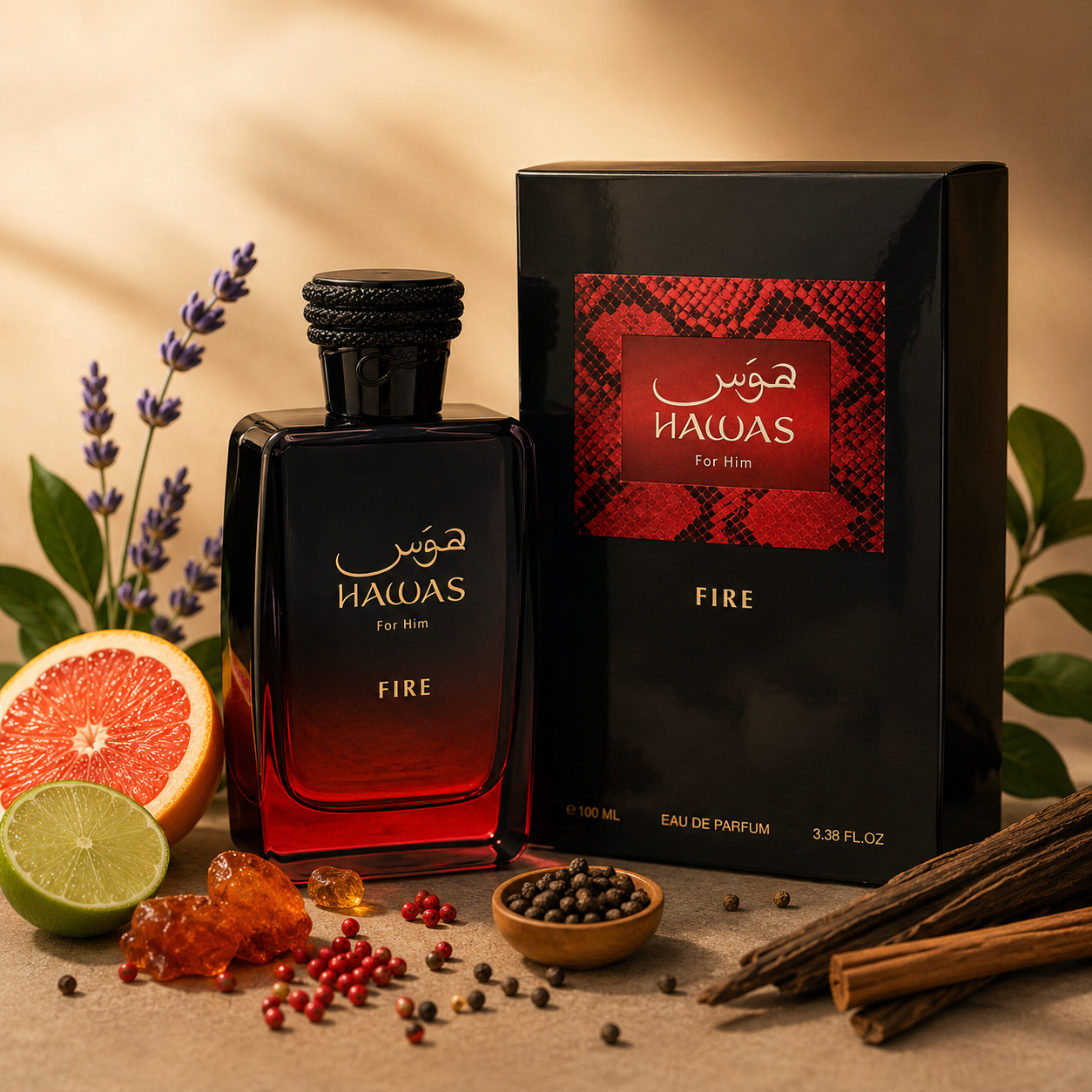 Hawas Fire For Him | Eau de Parfum 100ml