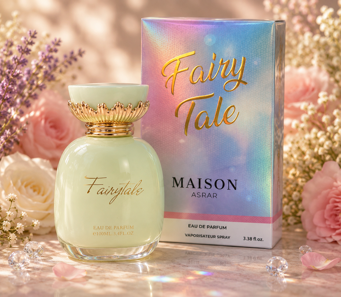 Fairy Tale Eau de Parfum by Maison Asrar – 3.38oz