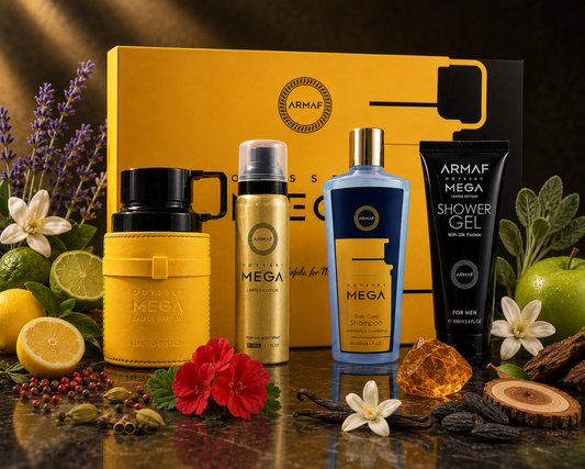Odyssey Mega Limited Edition Gift Set for Men by Armaf – 4-Piece Collection