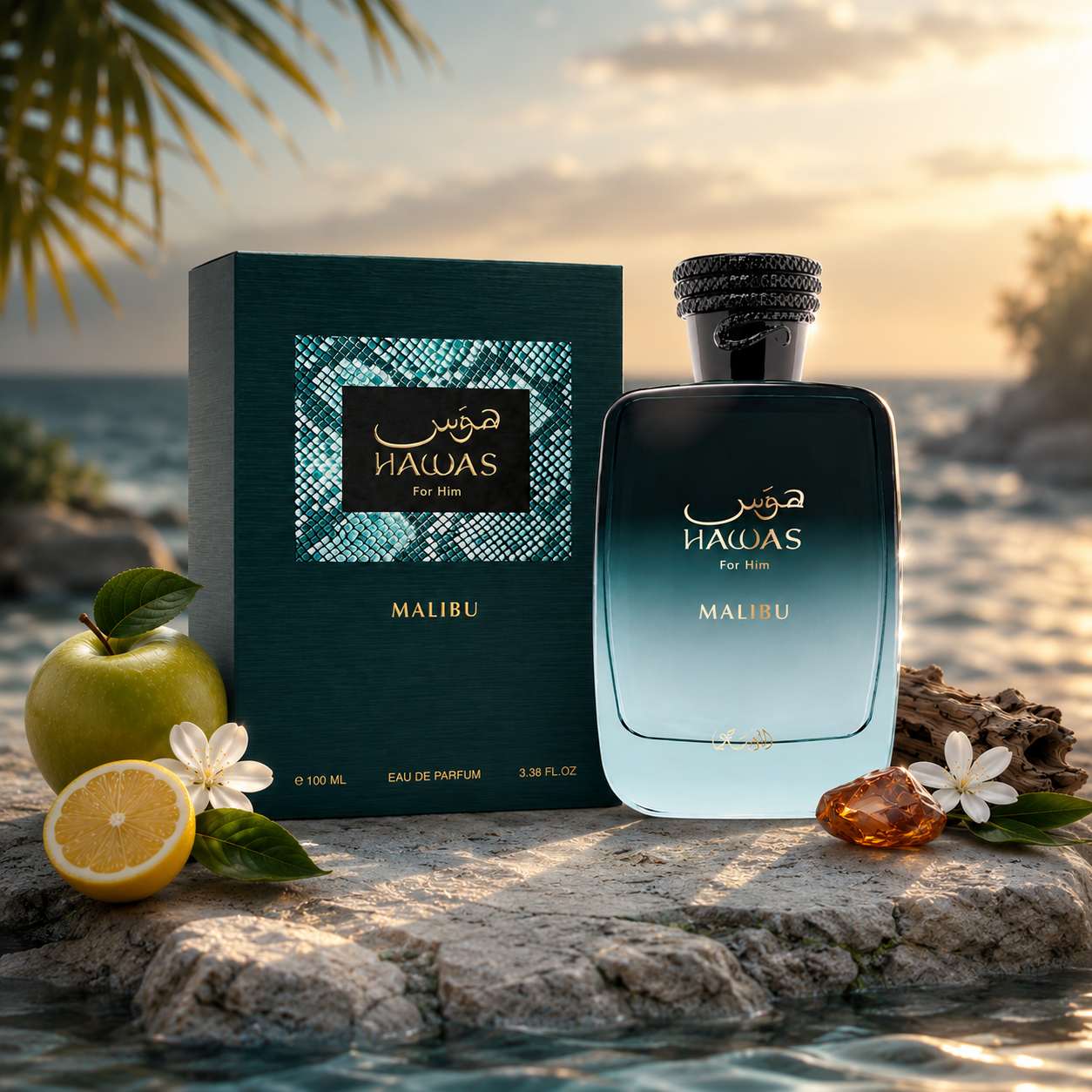 Hawas Malibu for Him Eau de Parfum 100 ml | Rasasi