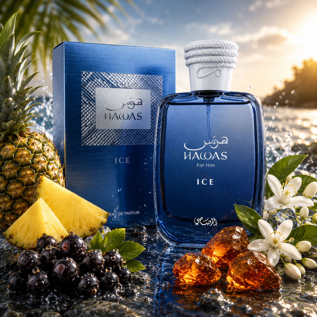 Hawas Ice for Him Eau de Parfum 100 ml | Rasasi